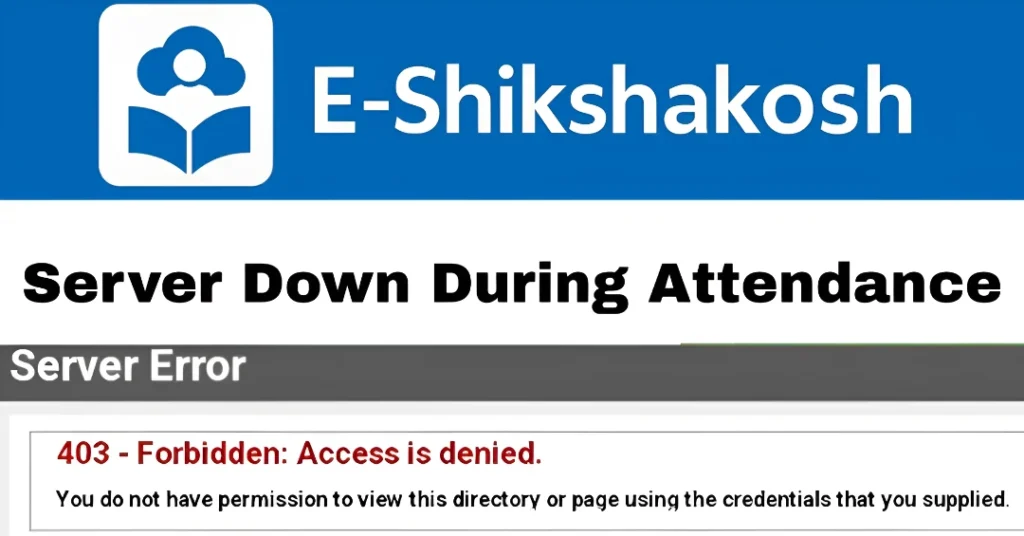 What to Do When the Server is Down During Attendance?