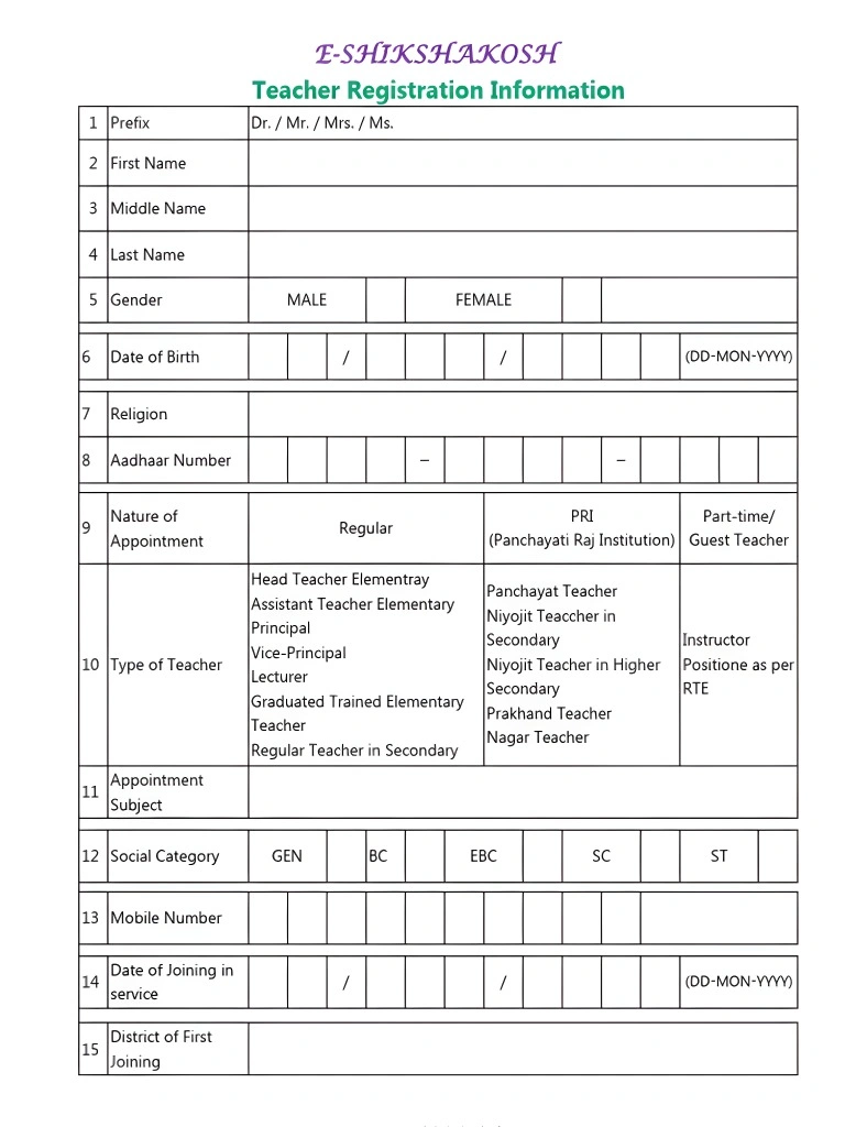 Step-by-Step How to Access E‑Shikshakosh Reports and Data