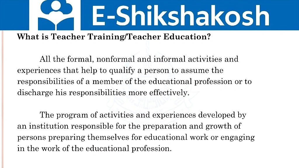 Step-by-Step Guide to Tracking Teacher Training Details on E‑Shikshakosh